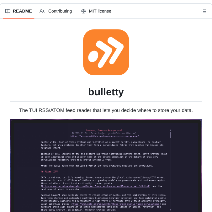 Crocidb Bulletty screenshot