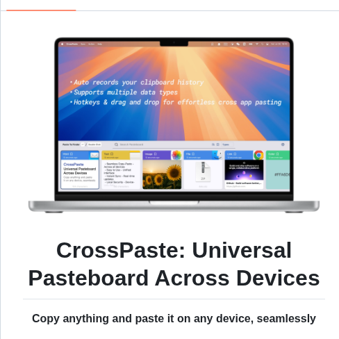 Crosspaste Crosspaste Desktop screenshot