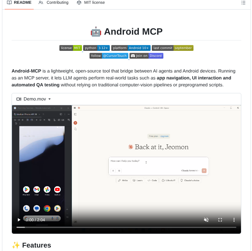 Cursortouch Android Mcp screenshot