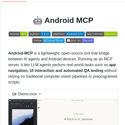 Cursortouch Android Mcp screenshot