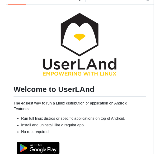 Cypherpunkarmory Userland screenshot