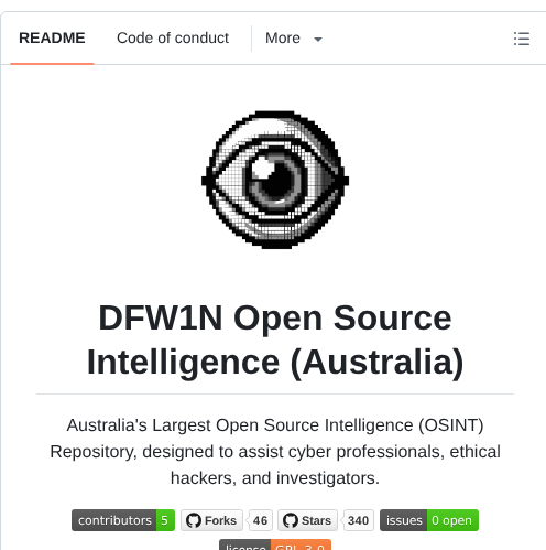 Dfw1n Dfw1n Osint screenshot