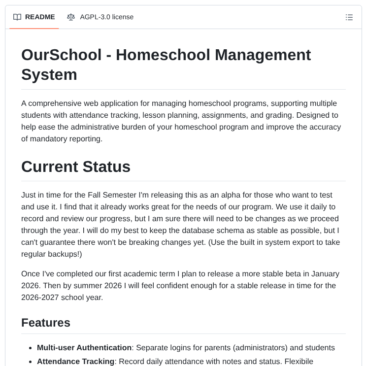 Dgazr Ourschool screenshot
