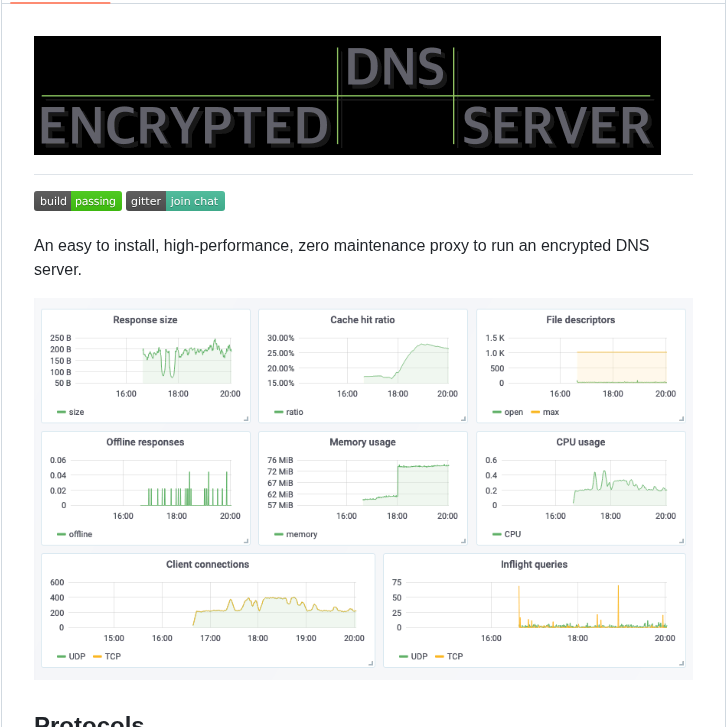 Dnscrypt Encrypted Dns Server screenshot