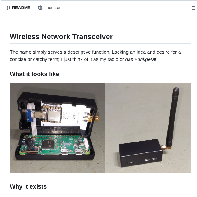 Do3rb Wirelessnetworktransceiver screenshot