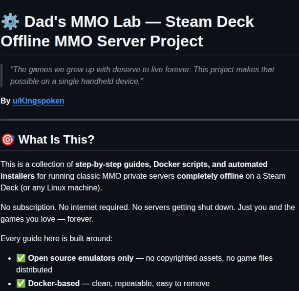 Dadsmmolab Dads Mmo Lab screenshot