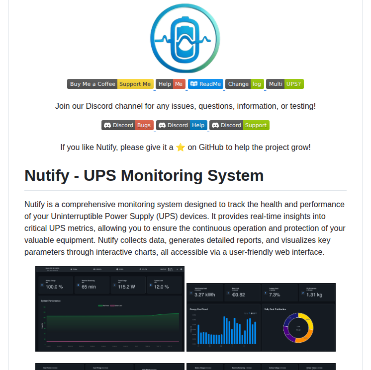 Dartsteven Nutify screenshot
