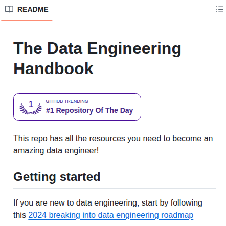 Dataexpert Io Data Engineer Handbook screenshot