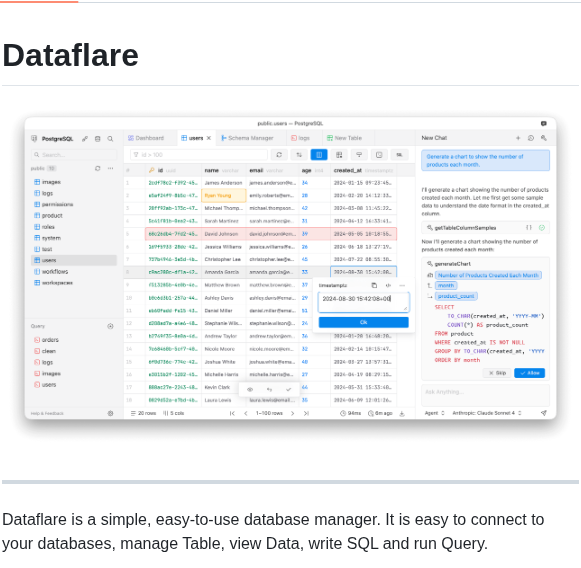 Dataflareapp Dataflare screenshot