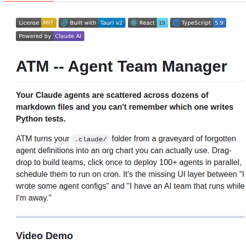 Datafyingtech Claude Agent Team Manager screenshot