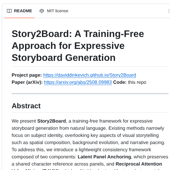 Daviddinkevich Story2board screenshot