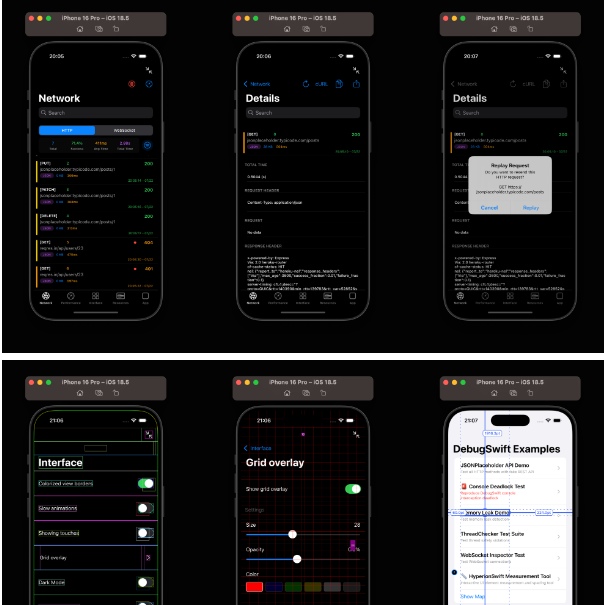 Debugswift Debugswift screenshot