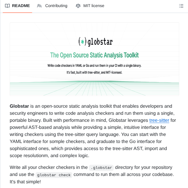 Deepsourcecorp Globstar screenshot