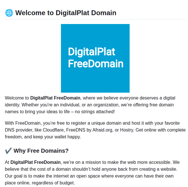 Digitalplatdev Freedomain screenshot