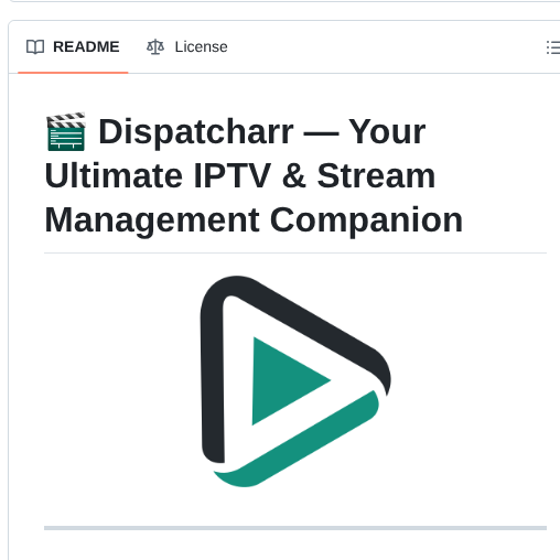 Dispatcharr Dispatcharr screenshot