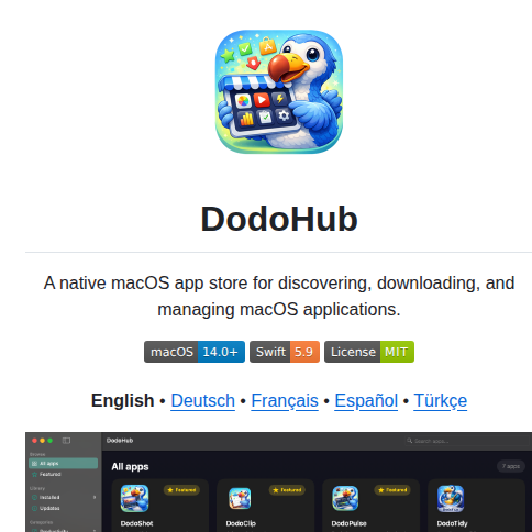 Dodoapps Dodohub screenshot
