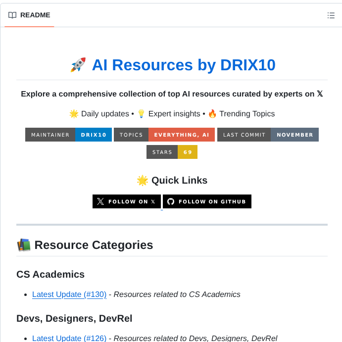 Drix10 Ai Resources screenshot