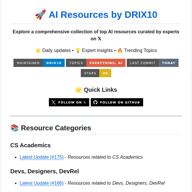 Drix10 Ai Resources screenshot