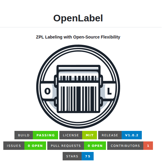 Dwarf1er Openlabel screenshot