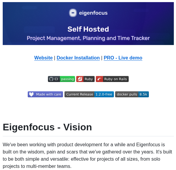 Eigenfocus Eigenfocus screenshot