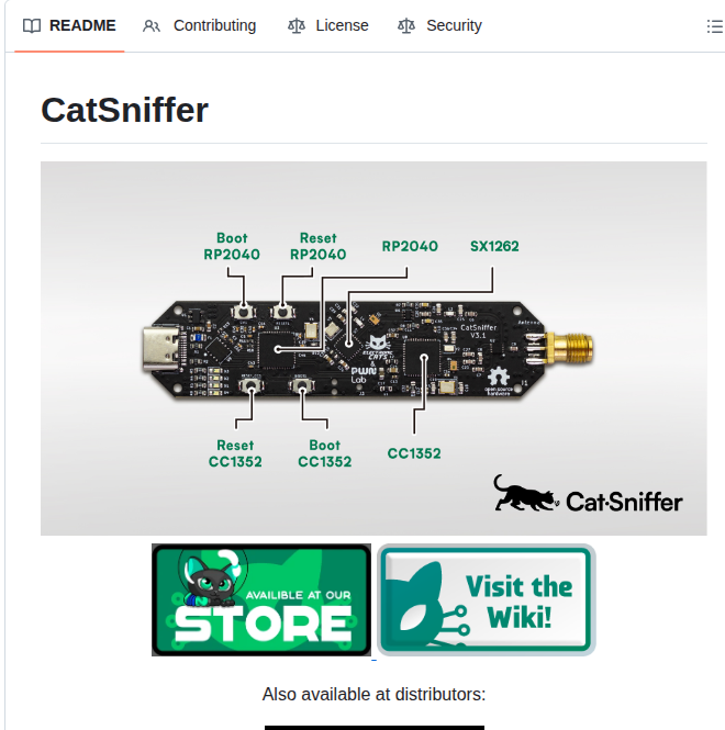 Electroniccats Catsniffer screenshot