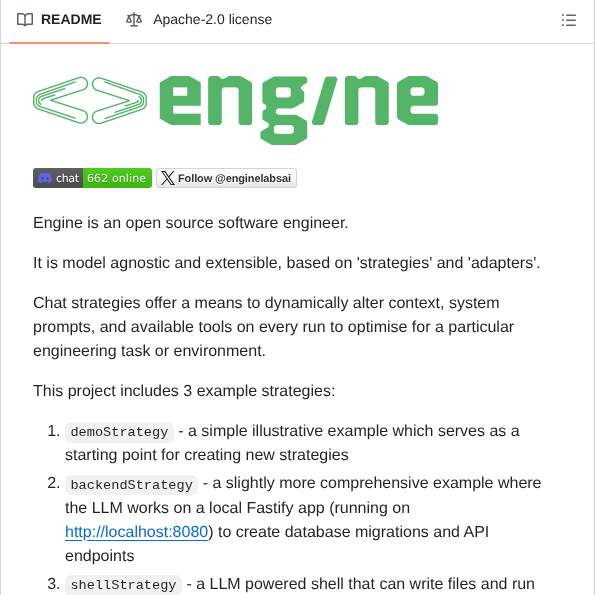 Engine Labs Engine Core screenshot