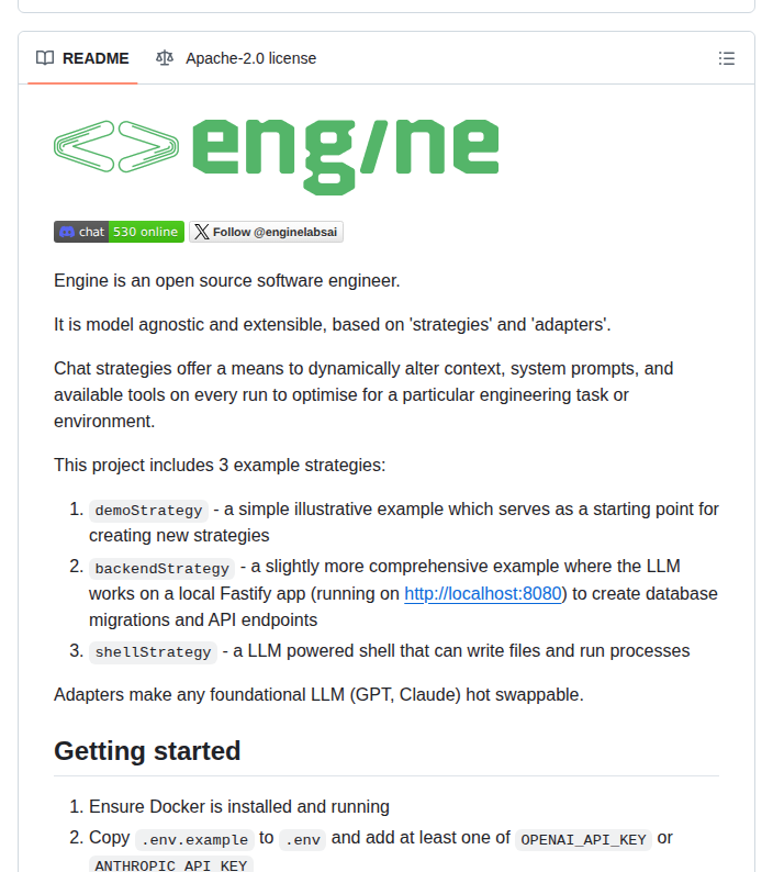 Engine Labs Engine Core screenshot