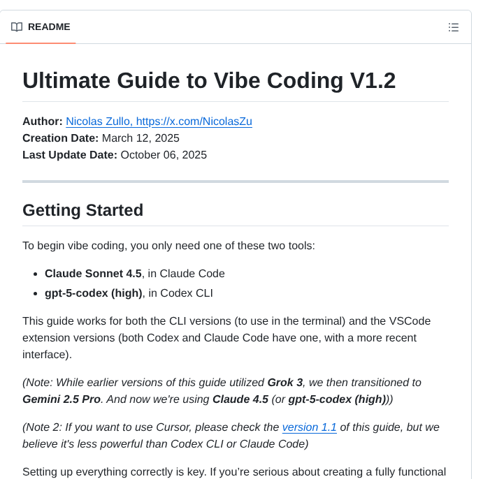 Enzed Vibe Coding screenshot