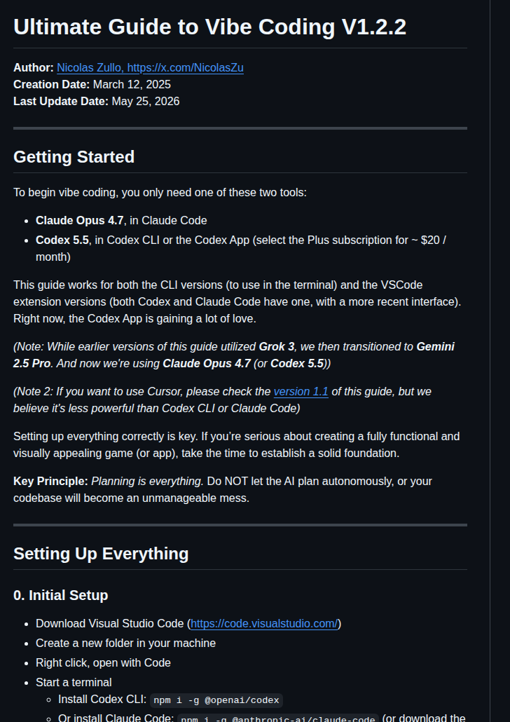 Enzed Vibe Coding screenshot