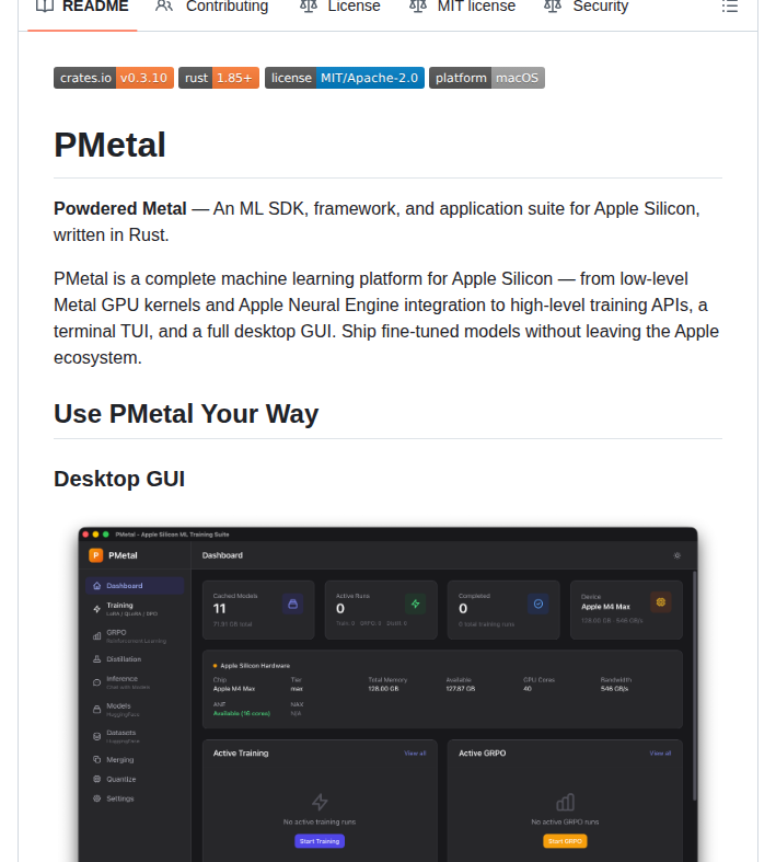 Epistates Pmetal screenshot