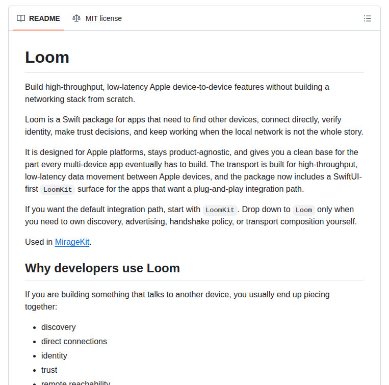 Ethanlipnik Loom screenshot
