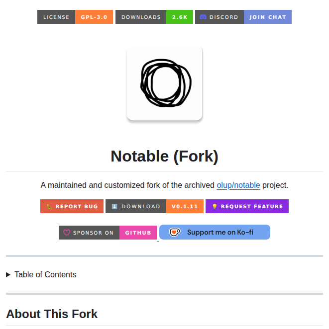 Ethran Notable screenshot