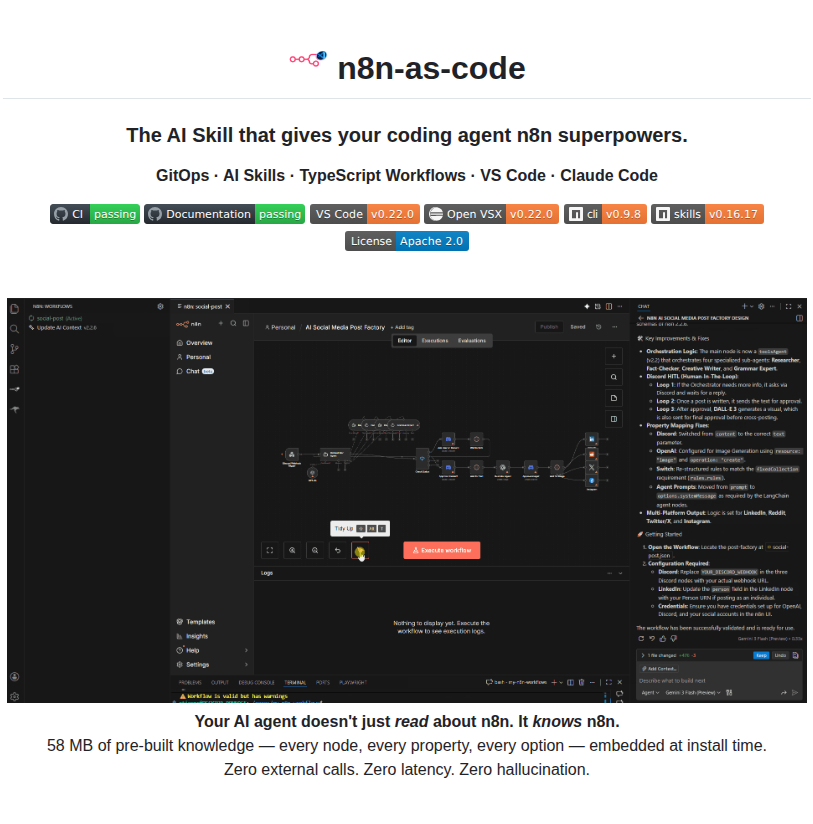 Etiennelescot N8n As Code screenshot