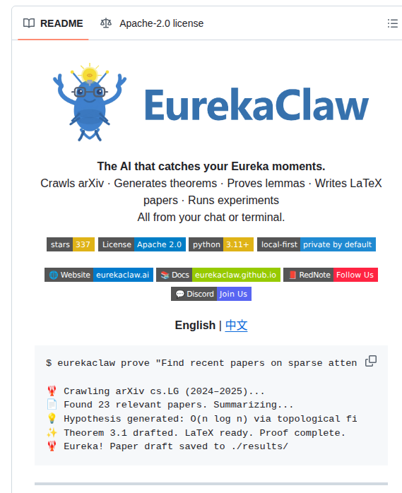 Eurekaclaw Eurekaclaw screenshot