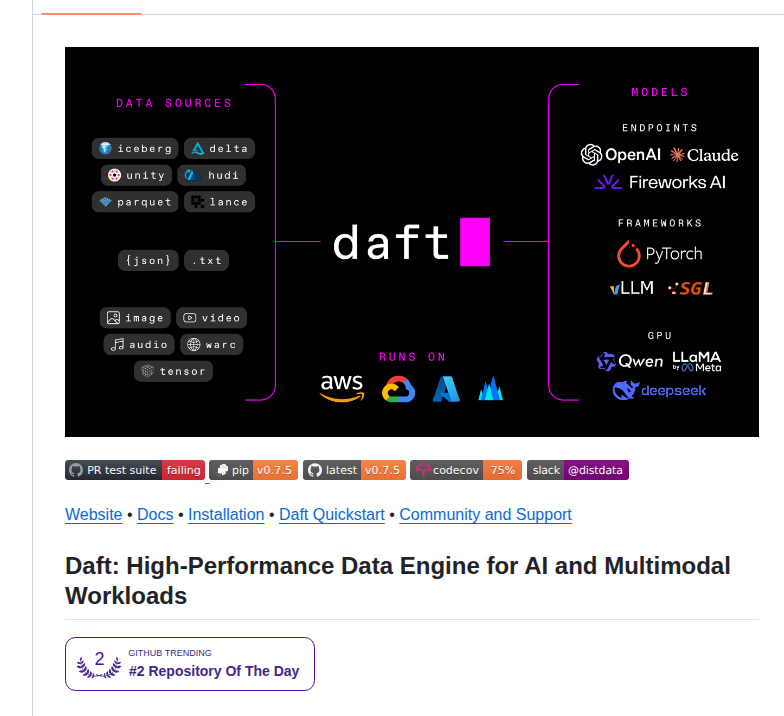 Daftで大規模データパイプライン、Pythonで書くだけで動いた