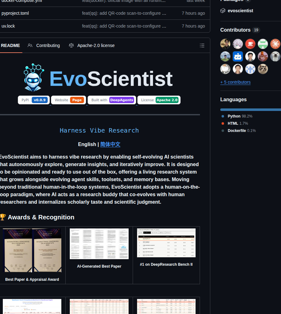 Evoscientist Evoscientist screenshot