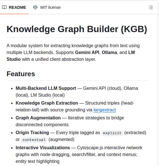 Fabioyanezromero Knowledge Graph Builder screenshot