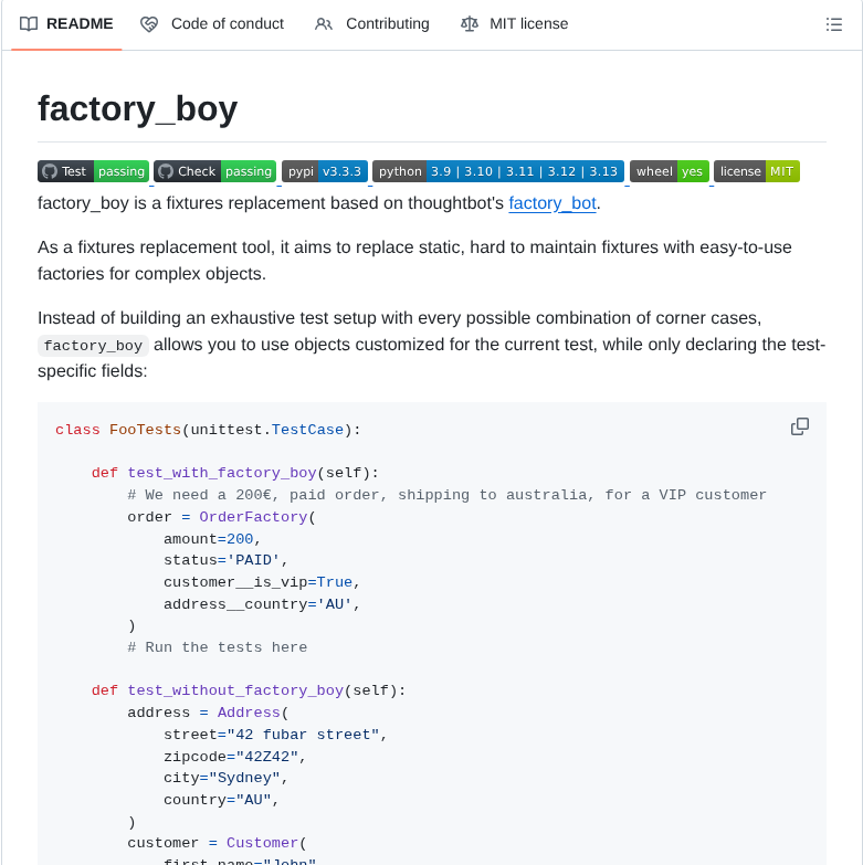 Factoryboy Factory_boy screenshot