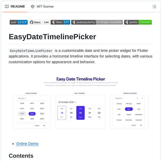 Fadyfayezyounan Easy_date_timeline screenshot