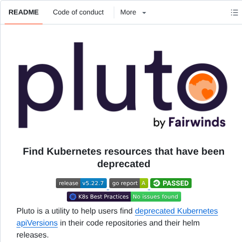 Fairwindsops Pluto screenshot