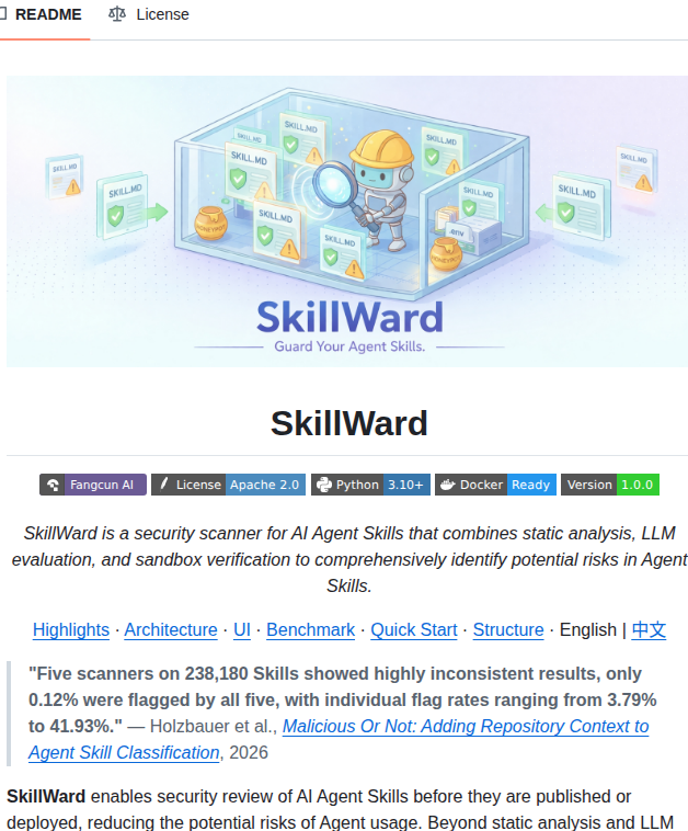 Fangcun Ai Skillward screenshot