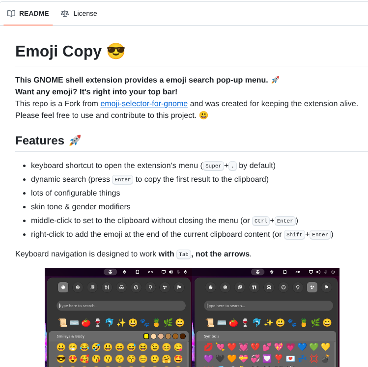 Felipeftn Emoji Copy screenshot
