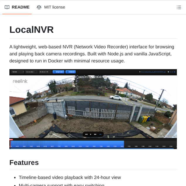 Feriman22 Localnvr screenshot