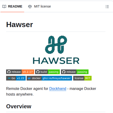 Finsys Hawser screenshot