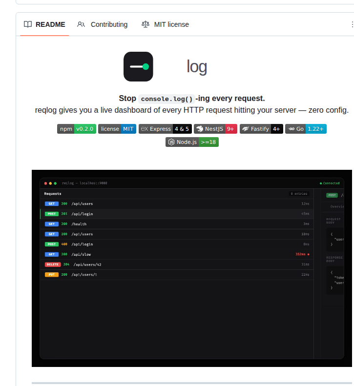 Firaslatrech Reqlog screenshot