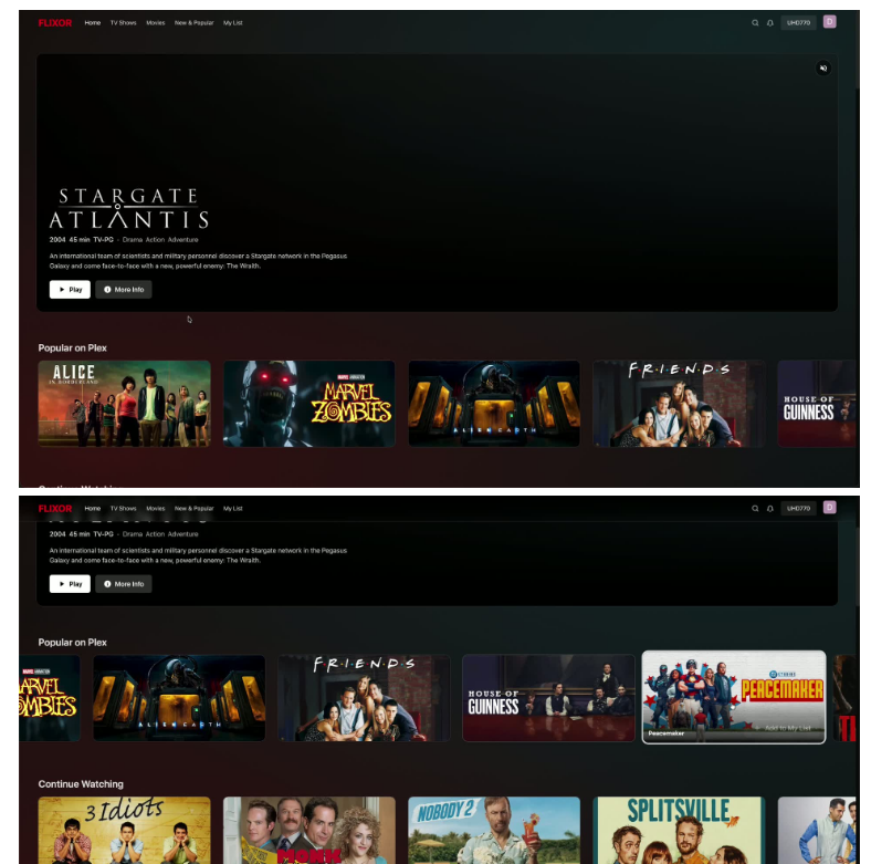 Flixorui Flixor screenshot