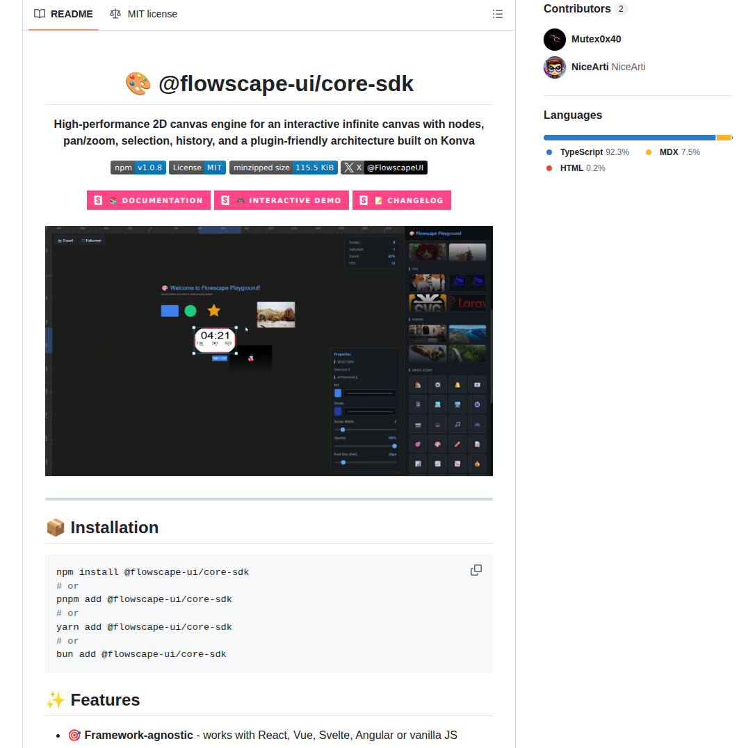 Flowscape Ui Core Sdk screenshot