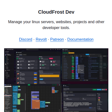 Fluxpointdev Cloudfrost Dev screenshot