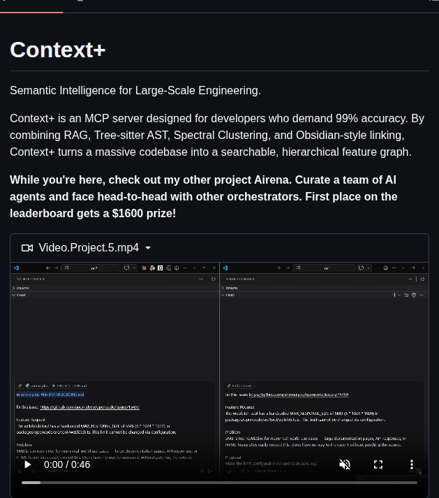 Forloopcodes Contextplus screenshot