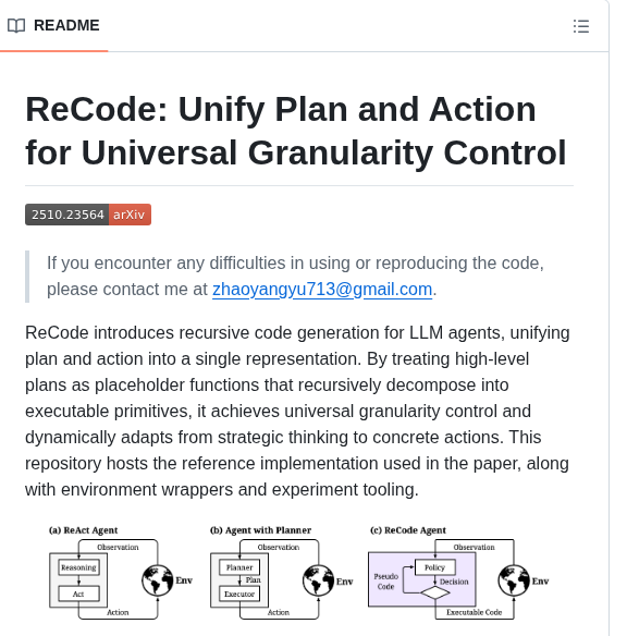 Foundationagents Recode screenshot